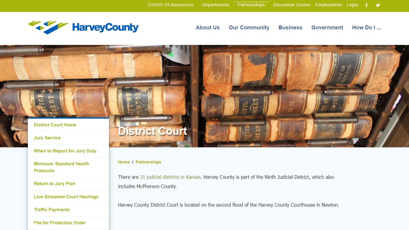 District Court - Harvey County